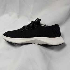 Allbirds Tree Dasher 2 Men's 9.5 Natural Black Blizzard White EUCRunning Shoes